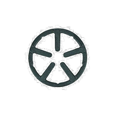 【日本直邮】珍珠金属米二五德煤气灶台支架黑铁铸件喷漆 HB-3928