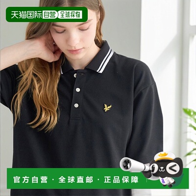 日本直邮LYLE&SCOTT 男女同款 金色鹰标经典Polo衫 62322934