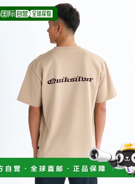 日本直邮Quiksilver 男女同款 宽松版型MERCURY系列半袖T恤 QST25