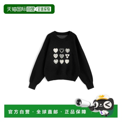 日本直邮日潮 GRL爱心Logo针织上衣dh1424
