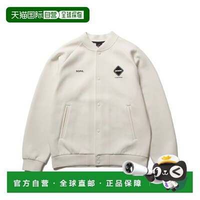 1h可退 日本直邮F.C.Real Bristol男女同款科技绒感棒球夹克 FCRB