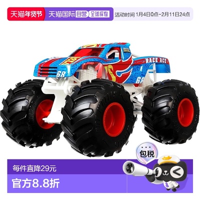 【日本直邮】Hot Wheels 大号 Monster Truck Race Ace [迷你车 1