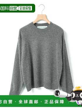 1h可退 日本直邮MidiUmi 女装 宽松拉克oon混纺针织套头衫 全棉感