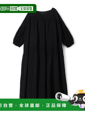 1h可退 日本直邮GALERIE VIE 女士印度棉皱褶连衣裙 23065106212