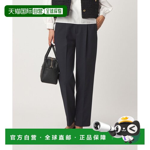 1h可退 日本直邮green label relaxing 女装 轻量双层织法收脚西