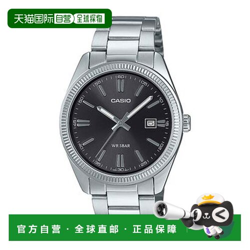 日本直邮CASIO 卡西欧系列 / MTP-1302D-1A1JF（黑×银）