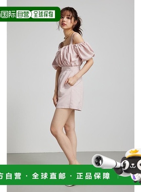 日本直邮Rienda 气球设计迷你尼龙包 [RI3465EW25447] 粉色连体裤