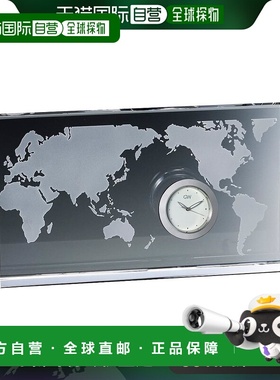 【日本直邮】Narumi鸣海 玻璃钟 世界时钟 透明10cm GW1000-11074