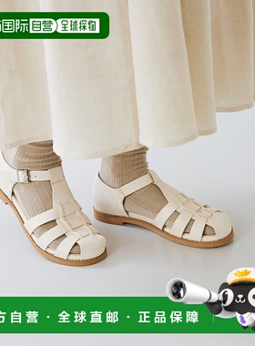 日本直邮Menue 格鲁卡凉鞋 ME8623BW01115皮鞋平底鞋