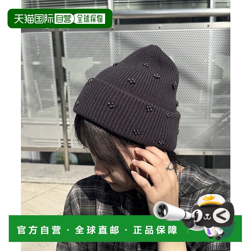 1h可退 日本直邮Lattice 男女同款 保暖针织帽 附饰件设计 HA25A4