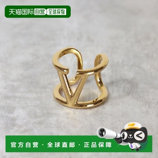 日本直邮Valentino 华伦天奴 Vlogo Signature 金属戒指 戒指 指