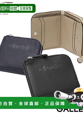 日本直邮Felisi 男女双折钱包小巧真皮薄迷你钱包时尚意大利制造L