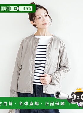 日本直邮[DT-A0632SNT] DANTON（丹顿）女士隔热 无领夹克 WOMEN'