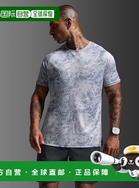 日本直邮2XU 男士 Aero T恤 MR7441A适用于跑步马拉松和训练