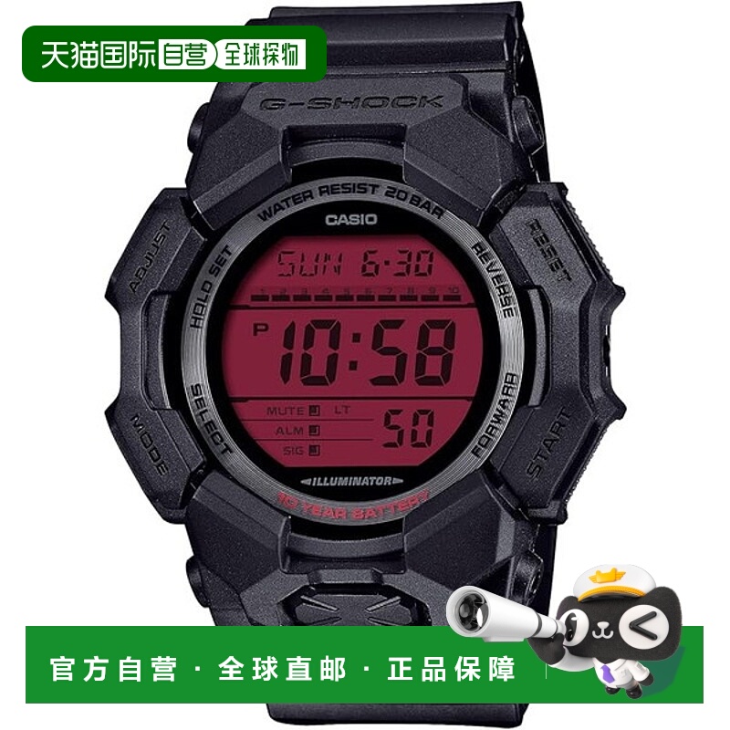 日本直邮卡西欧手表 G-SHOCK GD-010 系列 GD-010BBR-1JF