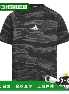日本直邮adidas 少年 MH Essentials 迷彩满印短袖T恤 [KCE62-JM4