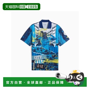 日本直邮PUMA-MCFC ftblnrgy+ Retro泽西岛 衣服印花城市展示运动
