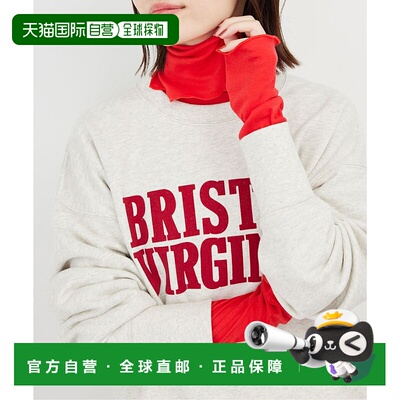 1h可退 日本直邮MILLER 女装 SLOBE别注 薄透感 罗纹高领2WAY上衣