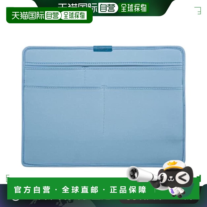 【日本直邮】Kutsuwa薄款 便携多用途收纳袋 水蓝色TA004BL