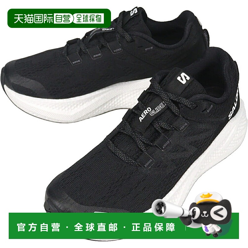 日本直邮Salomon 跑鞋 AERO GLIDE 3 W 黑/白/沥青 477598新款