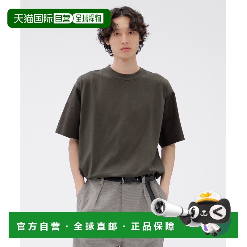 日本直邮MHL. 男士 全棉水洗做旧圆领T恤 5966166550图片