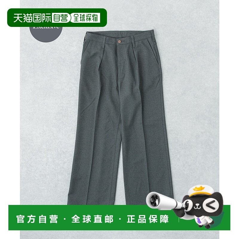 1h可退 日本直邮Wrangler男装联名宽松长裤半拉链设计 UMA7WS0213