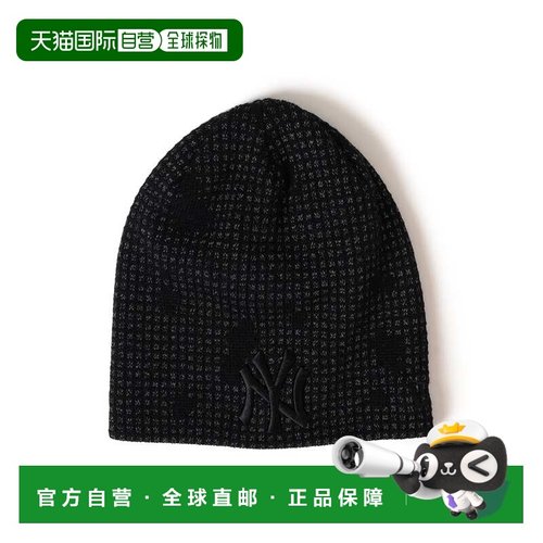 1h可退 日本直邮NEW ERA 男装 反光材质针织帽 前置扬基队标 1141