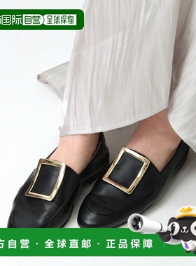 日本直邮Corso Roma 9 Nove 皮革乐福鞋女士圆头柔软乐福鞋图案低