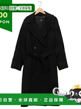 日本直邮Max Mara 周末大衣黑色女士Max Mara RESINA 013 2525016