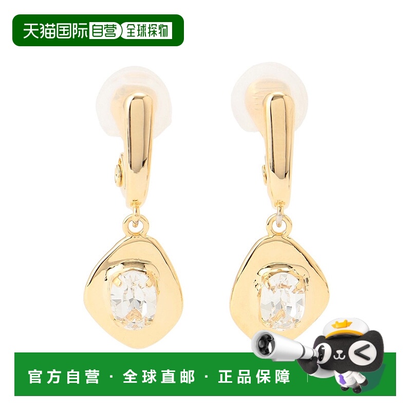 1h可退 日本直邮23区 女士晶钻装饰耳夹 AS3DGS0010