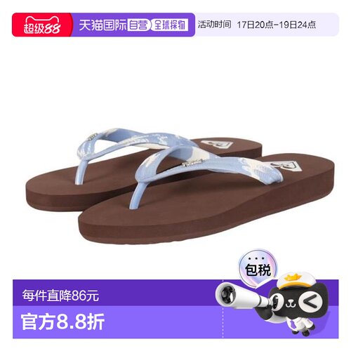 日本直邮ROXY BEACH TREK 沙滩凉鞋 25SPARSD251010LBB