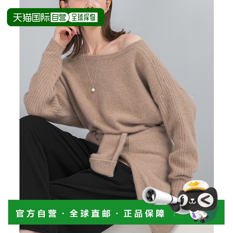 1h可退 日本直邮URBAN RESEARCH ROSSO 女装 V领套头毛衣 2WAY设