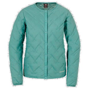 日潮跑腿Montbell Superior 女式圆领羽绒衣 800蓬防水