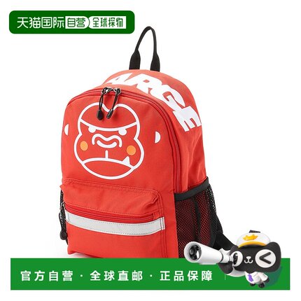 日本直邮XLARGE KIDS 搞笑大猩猩脸背包