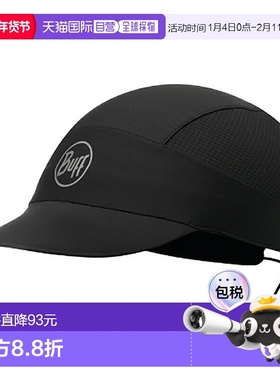 日本直邮Buff buff PACK RUN CAP 黑色运动帽鸭舌帽 247247