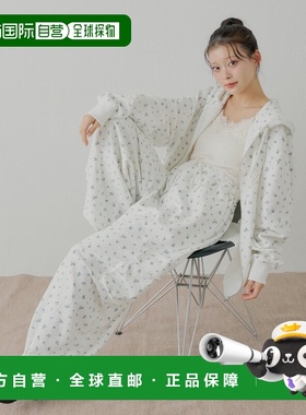 1h可退 日本直邮Chico 女装 宽松版型 阔腿卡其裤 蕾丝装饰 CHZ10