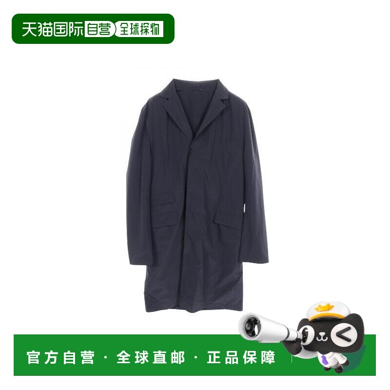 1h可退 日本直邮中古Hermes爱马仕男A级95新coat风衣外套尼龙外套