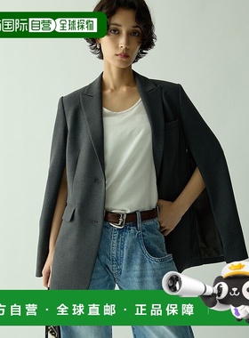 1h可退 日本直邮Drawing Numbers 女装 意大利精纺 修身单排峰领