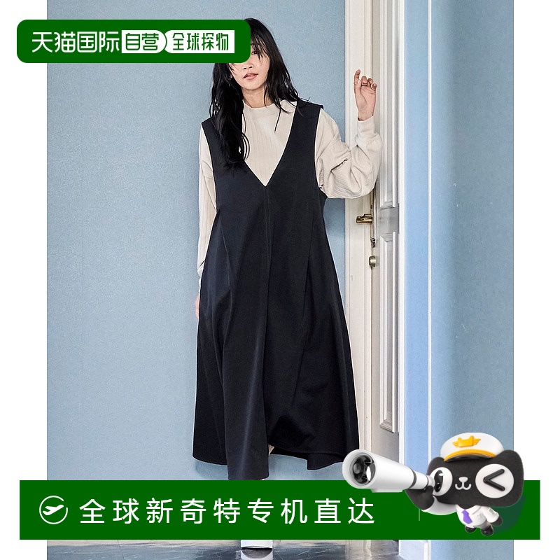 1h可退 日本直邮COEN 女士V领A字吊带裙 76756030374