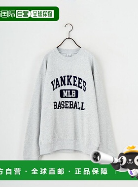 1h可退 日本直邮SPORTY&RICH 女装 宽松版型圆领卫衣 胸前 colleg