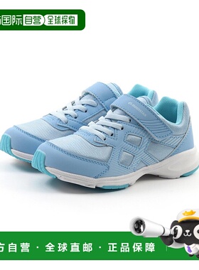 日本直邮 Aeroglide 儿童运动鞋 AG J001 轻便抗菌防臭 [无] 白色