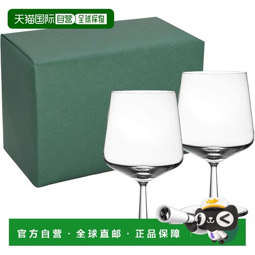 【日本直邮】iittala ESSENCE 啤酒杯 480ml 2个套装 北欧玻璃杯