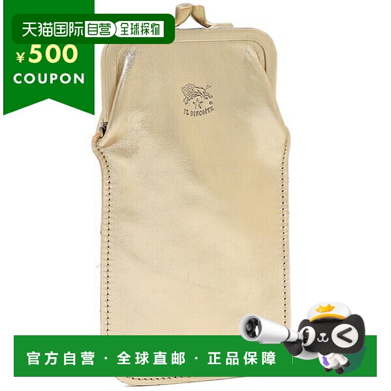 日本直邮IL BISONTE 眼镜盒金色男士女士男女通用 IL BISONTE SCA