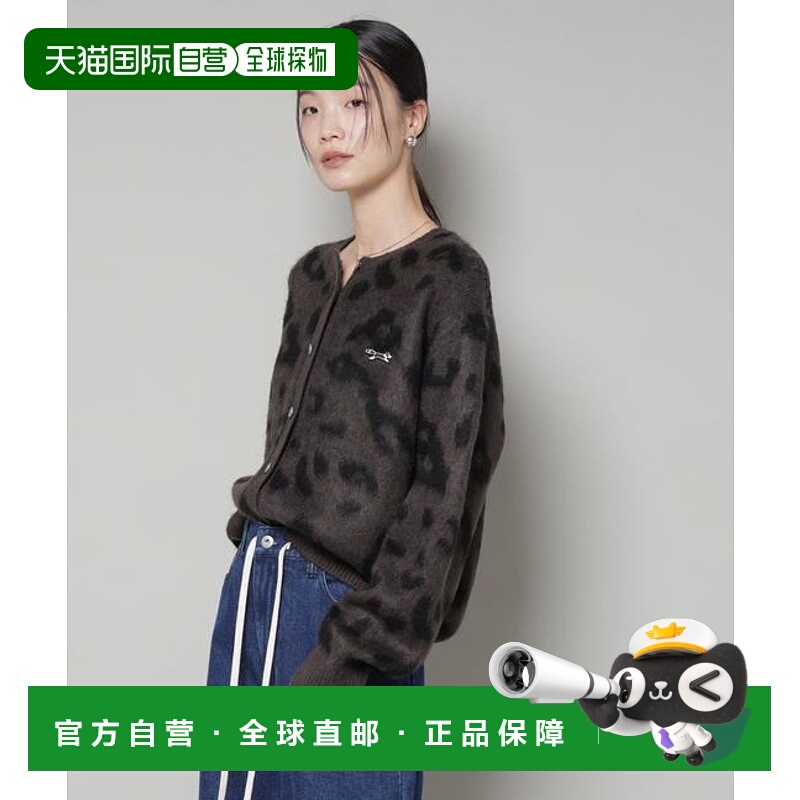 1h可退 日本直邮NANO universe PENNEYS限定TheFOX豹纹圆领开衫