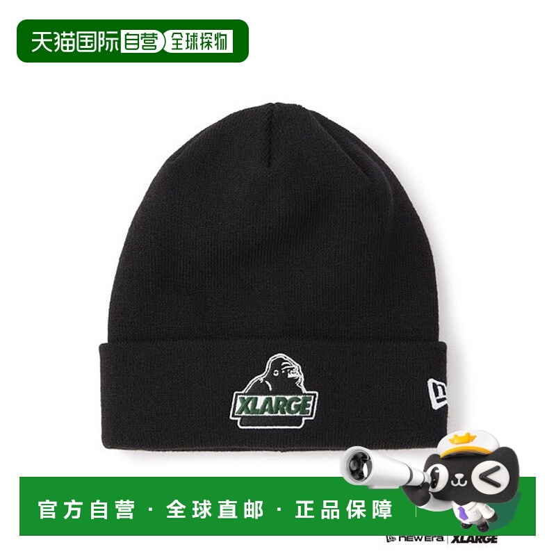 日本直邮NEW ERA XLARGE×NEW ERA SLANTED OG CUFF BEANIE 86711