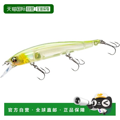 【日本直邮】DUEL L-Bass Jerkbait 慢速浮动 110 毫米 Ghost Cha