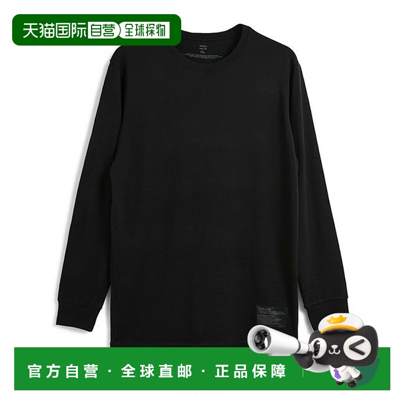 1h可退 日本直邮TAION 男装 羊毛 长袖内衣T恤  TAIONU03MWMT