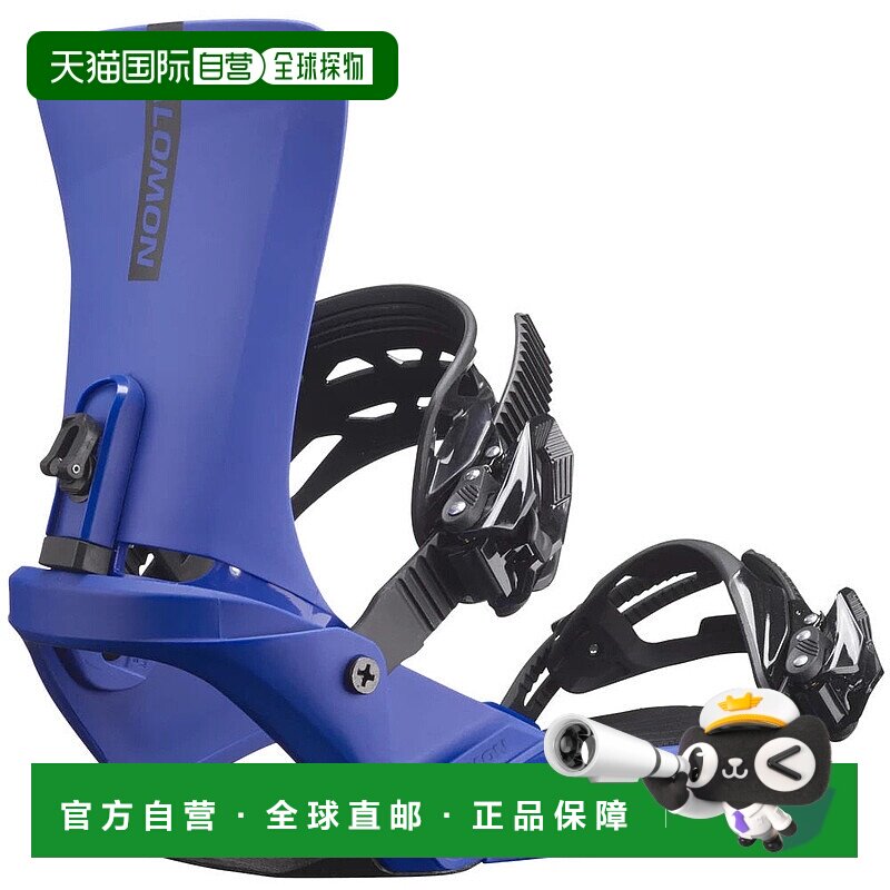 日本直邮 Salomon 雪板自由式固定器 RHYTHM 蓝色 雪板固定器滑雪