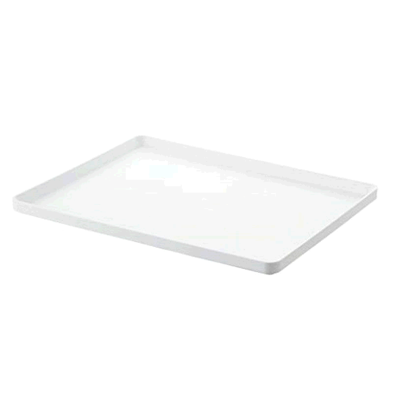 【日本直邮】YAMAZAKI山崎实业托盘桌面小物收纳盘40X30X2cm白色4