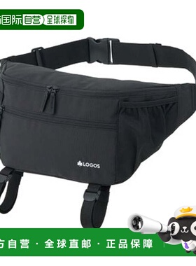 日本直邮LOGOS 防水斜挎腰包 适合通勤通学及骑行使用 [lgs-37410
